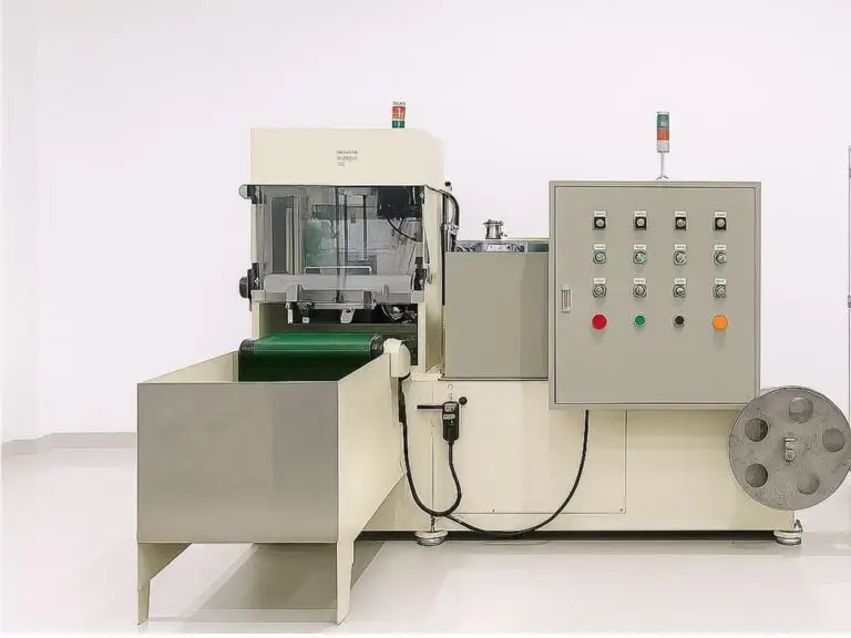 WSM-PACK automatic paper cup packing machine for an integrated paper cup production line by Woosung Machinery Korea